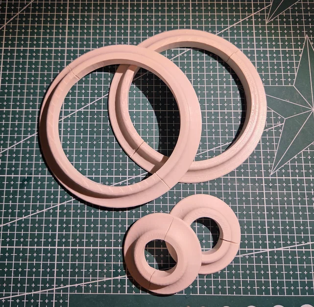 Ốp che lỗ ống nhiệt (Heating Pipe Rosette) - nhiều kích thước - Image 6