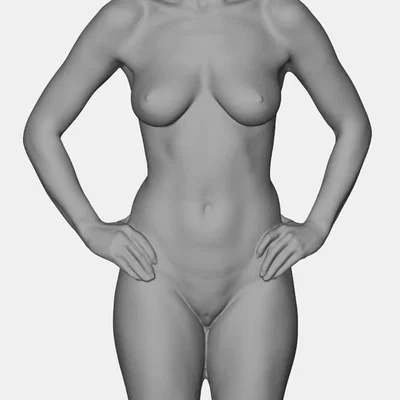 Mô hình 3D Torso Nữ Giới Chất Lượng Cao - Female Torso Scan STL
