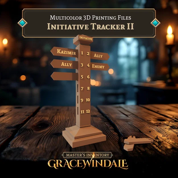 Initiative Tracker II - Công cụ theo dõi thứ tự lượt chơi - Image 1