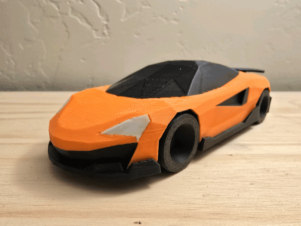 Mô hình Low Poly McLaren 600LT - Thumbnail 1