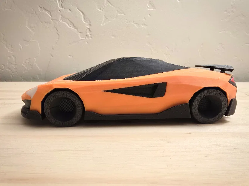 Mô hình Low Poly McLaren 600LT - Image 3