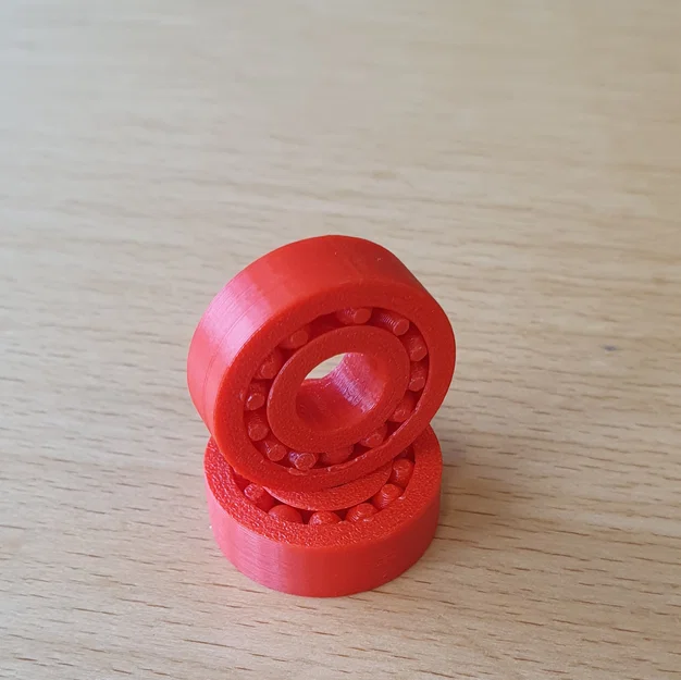 Mẫu vòng bi Bearing in 3D tùy chỉnh khoảng cách linh hoạt - Image 1