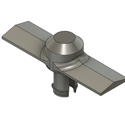 Cánh khuấy thay thế cho máy rải phân bón Echo RB60 (3D Print Model)