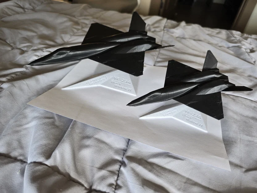 YF-23 Black Widow II - Mô hình và đế trưng bày - Image 8