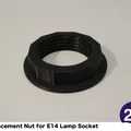 Đai ốc thay thế cho đui đèn E14, dễ dàng in ấn - Thumbnail 2