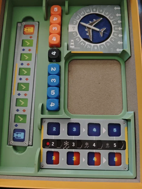 Khay 3D đựng linh kiện Sky Team: Turbulence (Kali's Insert) - Image 1