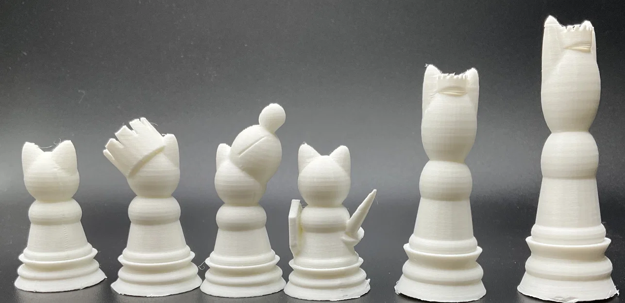 Cat chess - Bộ cờ vua mèo siêu dễ thương - Image 1