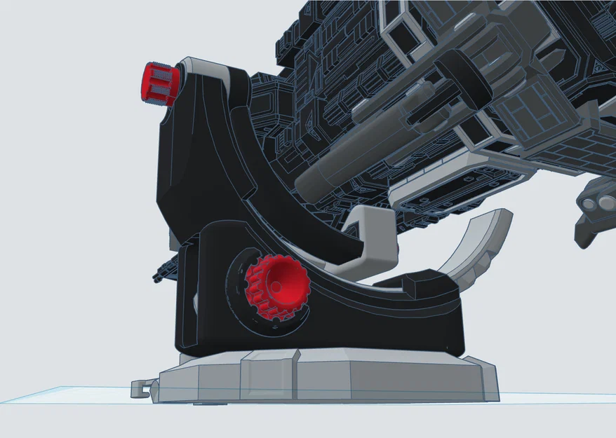 Đế xoay Gimbal cho mô hình tàu Rocinante/Tachi - Image 1