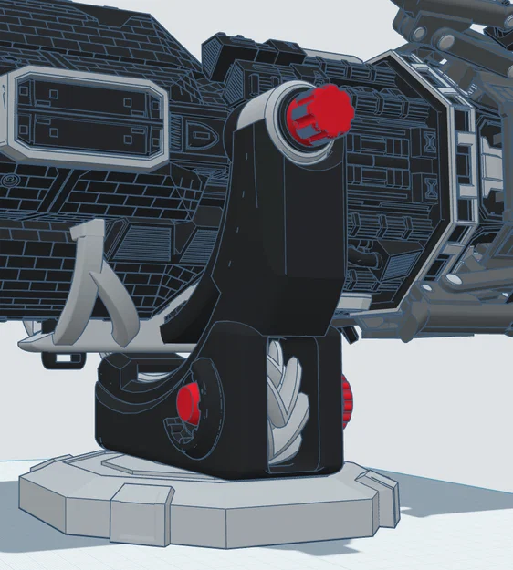 Đế xoay Gimbal cho mô hình tàu Rocinante/Tachi - Image 3