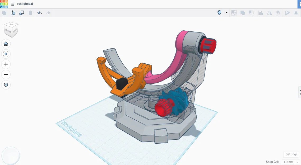 Đế xoay Gimbal cho mô hình tàu Rocinante/Tachi - Image 6