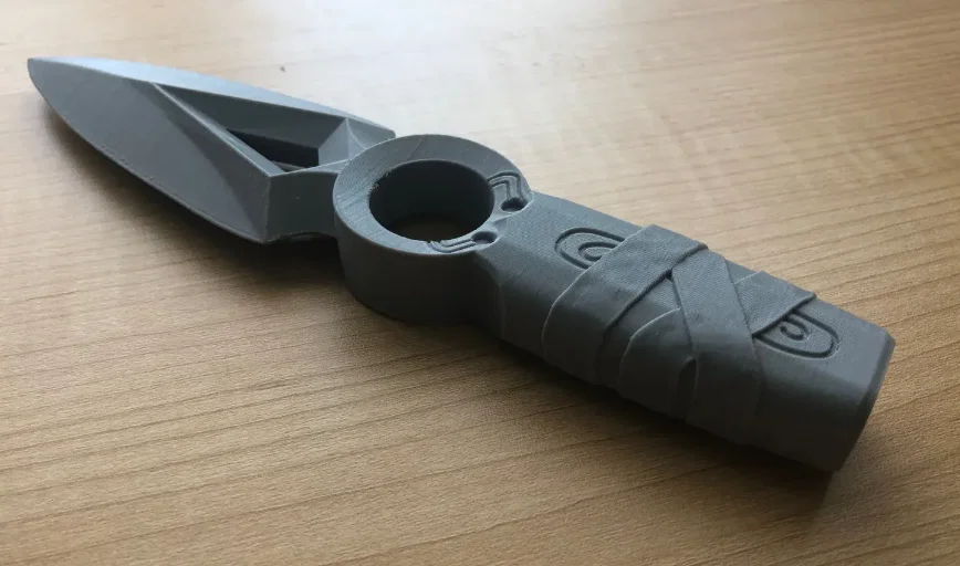 Mô hình dao Jett Valorant 3D - Phụ kiện trưng bày độc đáo cho game thủ - Image 3