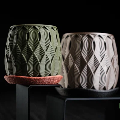 Chậu cây tối giản salir • planter