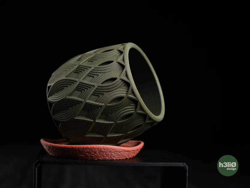 Chậu cây tối giản salir • planter - Image 8