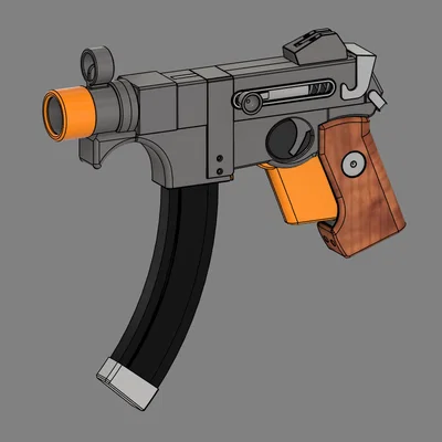 TF2 SMG (Mô hình Nerf bắn 2 chế độ dùng băng Talon)