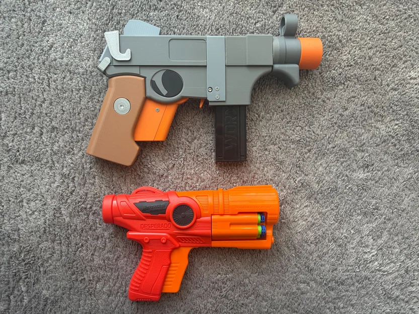 TF2 SMG (Mô hình Nerf bắn 2 chế độ dùng băng Talon) - Image 6