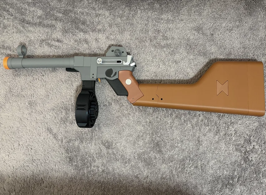 TF2 SMG (Mô hình Nerf bắn 2 chế độ dùng băng Talon) - Image 7
