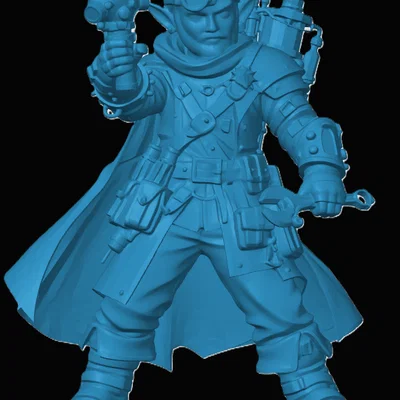 Mô hình Gnome Artificer (Thợ chế tạo Gnome)