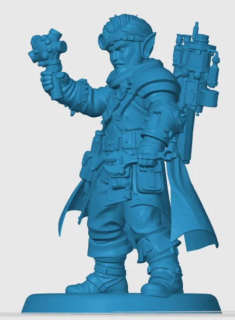 Mô hình Gnome Artificer (Thợ chế tạo Gnome) - Image 2