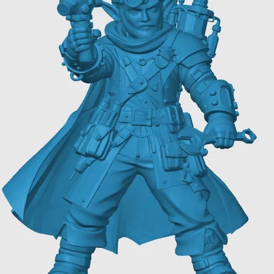 Mô hình Gnome Artificer (Thợ chế tạo Gnome)