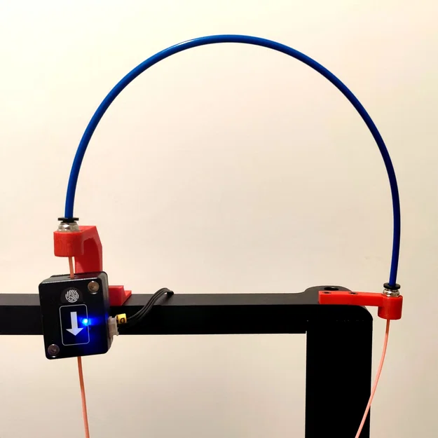 Ender 3 V3 KE - Bản mod dẫn sợi nhựa bằng ống PTFE - Image 2