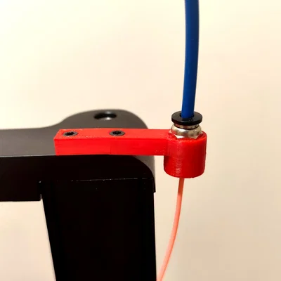 Ender 3 V3 KE - Bản mod dẫn sợi nhựa bằng ống PTFE