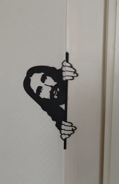 Mô hình trang trí cửa Jesus Peekaboo - I saw that độc đáo - Image 2