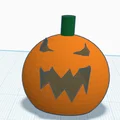 Mô hình bí ngô Scary Pumpkin trang trí Halloween ấn tượng - Thumbnail 1