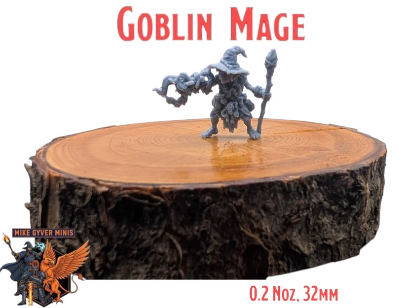 Goblin Mage - Mô hình thu nhỏ sẵn sàng in MGM - Image 1