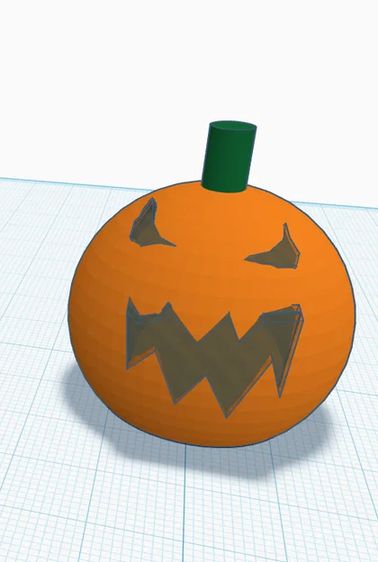 Mô hình bí ngô Scary Pumpkin trang trí Halloween ấn tượng - Image 2