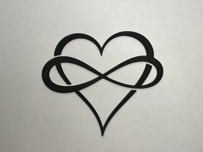 Tranh treo tường 3D Infinite Love (Tình yêu vĩnh cửu) độc đáo - Image 1