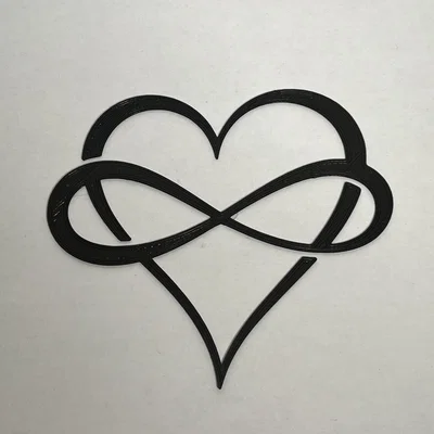 Tranh treo tường 3D Infinite Love (Tình yêu vĩnh cửu) độc đáo
