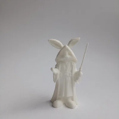 Mô hình thỏ Jedi (Jedi bunny) 3D độc đáo cho ngày lễ Phục sinh