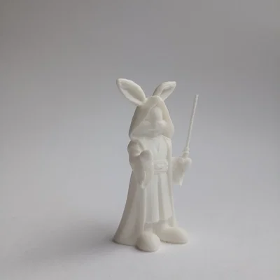 Mô hình thỏ Jedi (Jedi bunny) 3D độc đáo cho ngày lễ Phục sinh