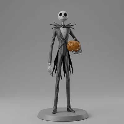 Mô hình 3D Jack Skellington - Nightmare Before Christmas siêu đẹp