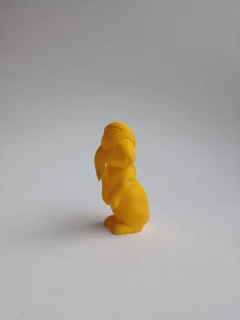 Mô hình chú thỏ Phục sinh đáng yêu (Cute Easter Bunny) in 3D - Image 4