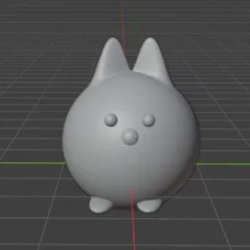 Mô hình chú thỏ mini (bunny) trang trí dễ thương cho máy in 3D