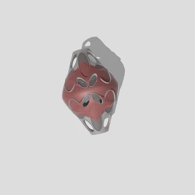Mẫu Đèn Trang Trí Nghệ Thuật Trừu Tượng 3D In 3D Độc Đáo