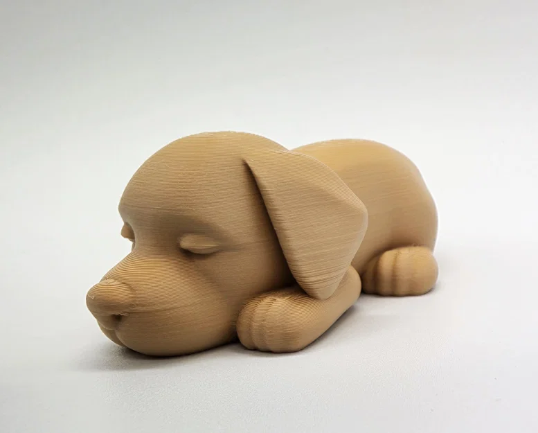 Mô hình chú cún nhỏ đang ngủ đáng yêu - In 3D không cần support - Image 5