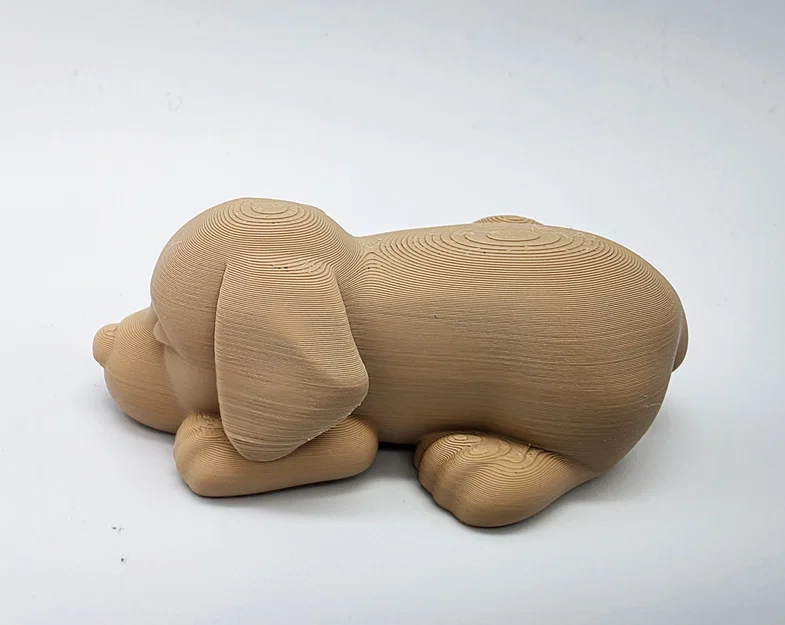 Mô hình chú cún nhỏ đang ngủ đáng yêu - In 3D không cần support - Image 6