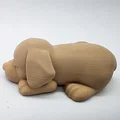 Mô hình chú cún nhỏ đang ngủ đáng yêu - In 3D không cần support - Thumbnail 6