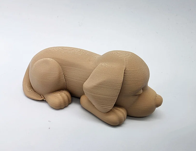 Mô hình chú cún nhỏ đang ngủ đáng yêu - In 3D không cần support - Image 7