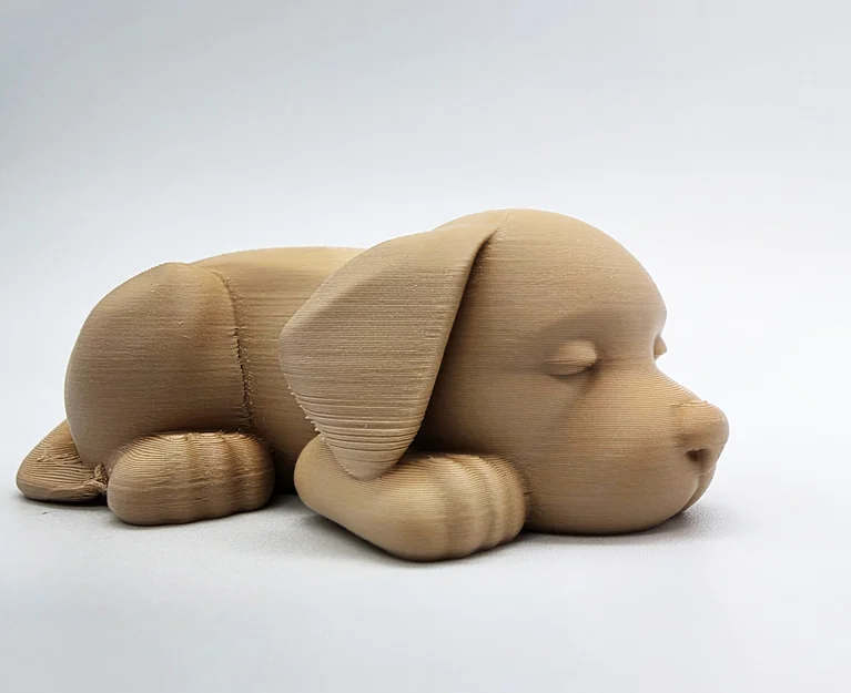 Mô hình chú cún nhỏ đang ngủ đáng yêu - In 3D không cần support - Image 8