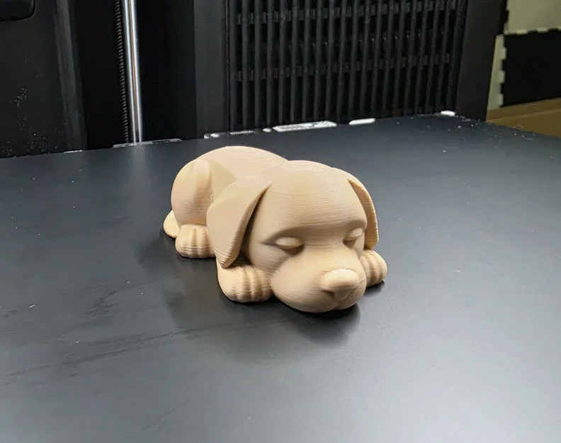 Mô hình chú cún nhỏ đang ngủ đáng yêu - In 3D không cần support - Image 10