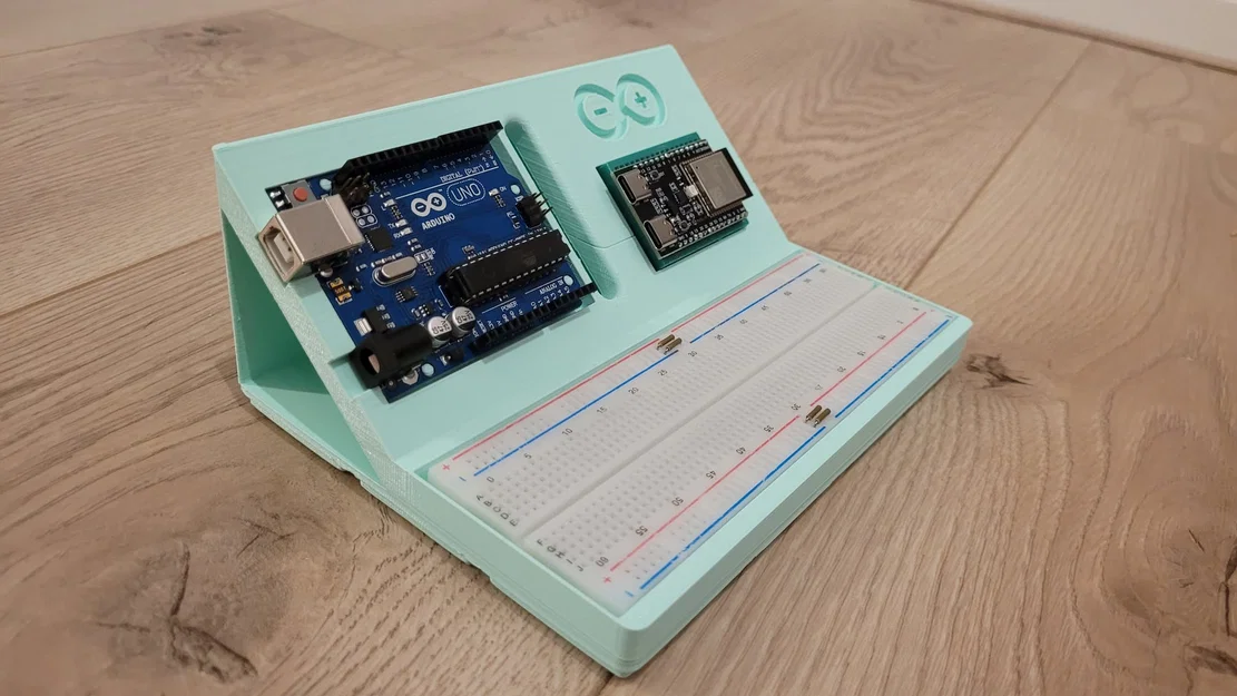 Đế cắm Breadboard Arduino & ESP32 | Tương thích hệ thống Gridfinity - Image 1