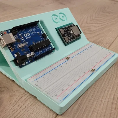 Đế cắm Breadboard Arduino & ESP32 | Tương thích hệ thống Gridfinity