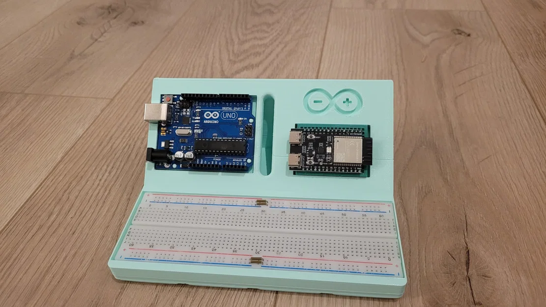 Đế cắm Breadboard Arduino & ESP32 | Tương thích hệ thống Gridfinity - Image 3