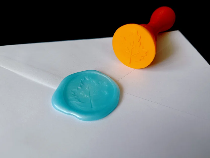 Con Dấu Sáp Tùy Chỉnh (Wax Stamp Customizable) - Image 1