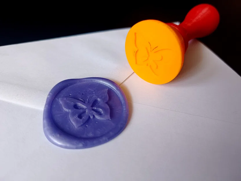 Con Dấu Sáp Tùy Chỉnh (Wax Stamp Customizable) - Image 2