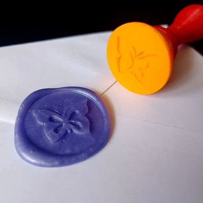 Con Dấu Sáp Tùy Chỉnh (Wax Stamp Customizable)