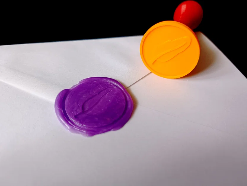 Con Dấu Sáp Tùy Chỉnh (Wax Stamp Customizable) - Image 3